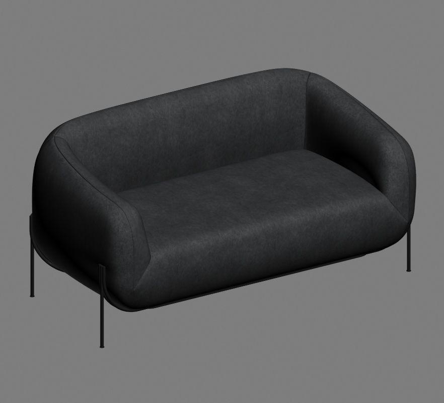 sofa 02 3D model_4