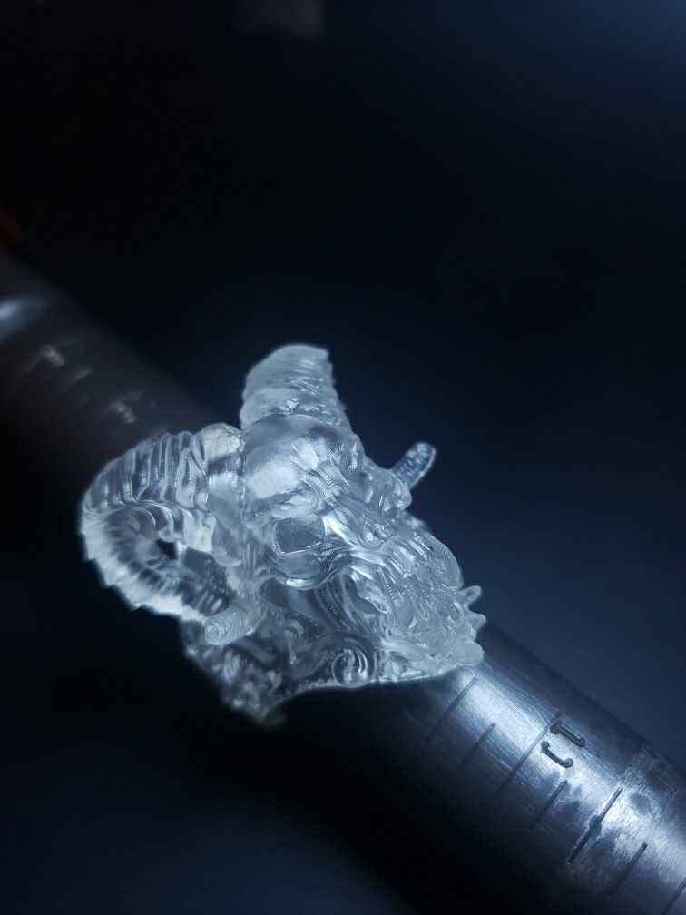 Ram Skull Demon  3D print model_4