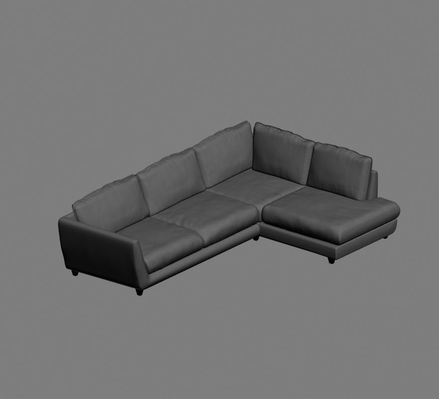sofa 05 3D model_2