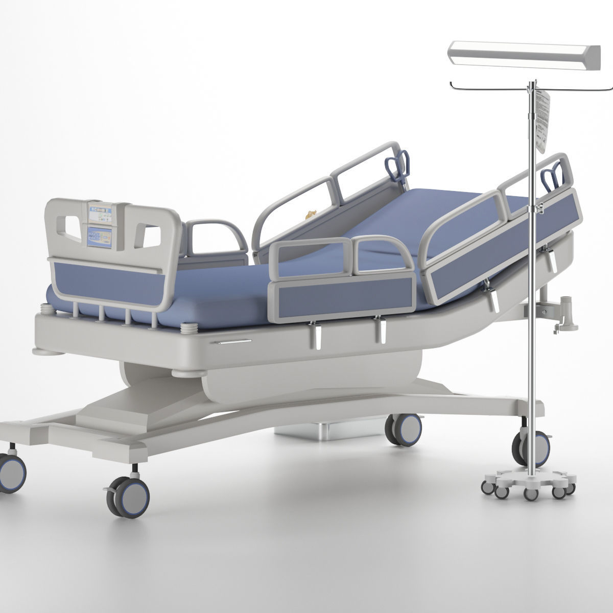 Hospital Room 3D 3D model_2