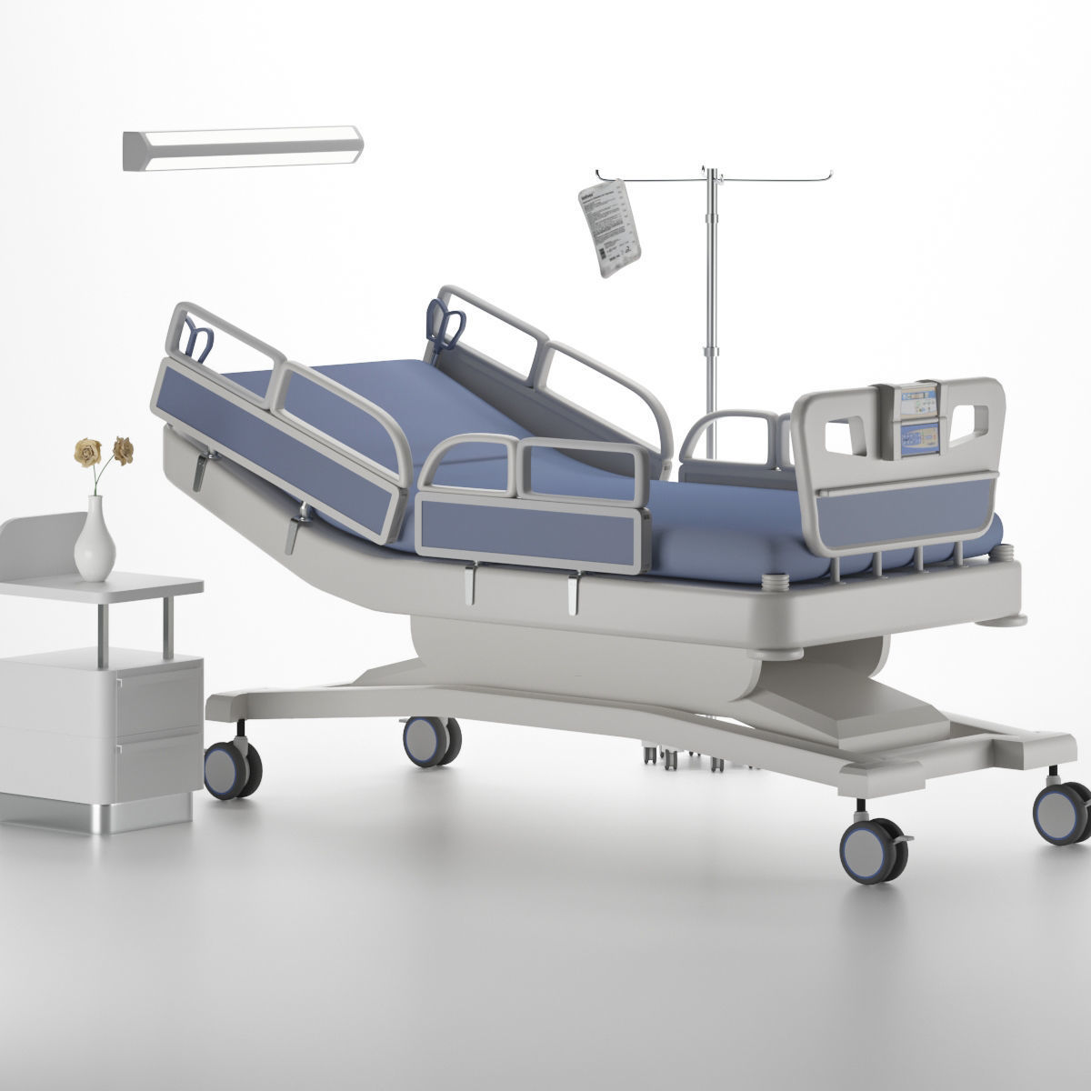 Hospital Room 3D 3D model_7