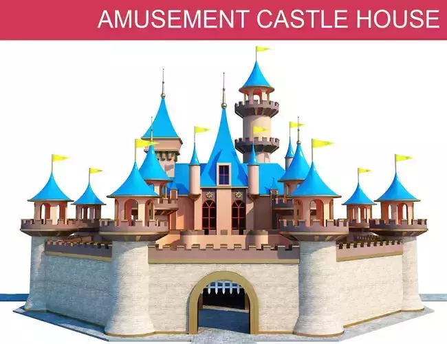 Park Castle House 3D model