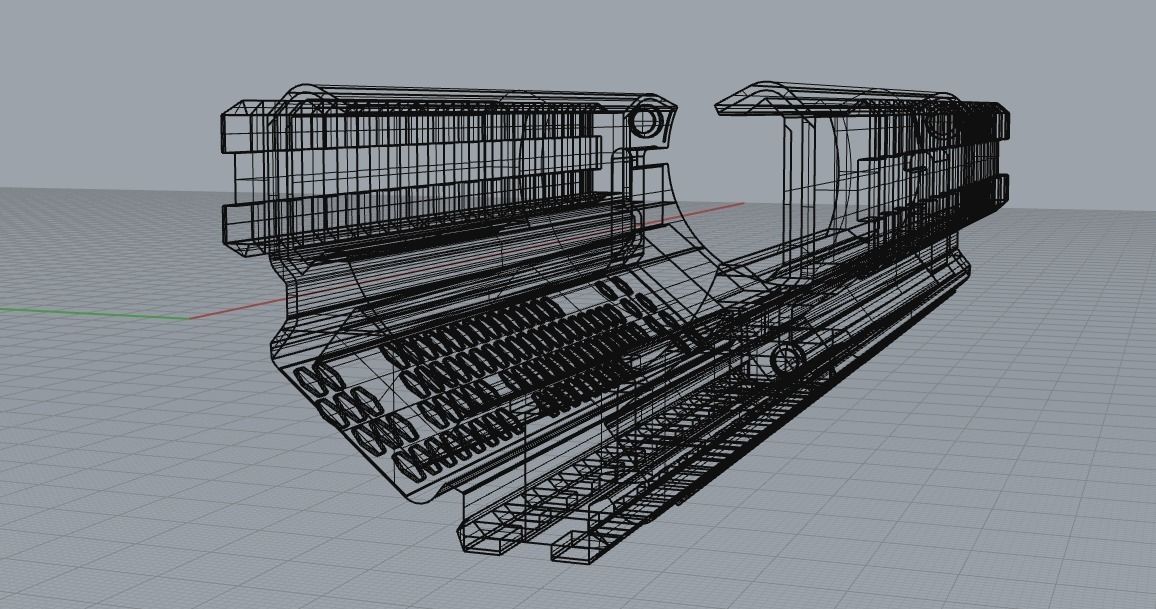 ICS CPX08 Battery Holder MOD2 3D print model_2