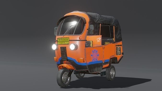 Bajaj Jakarta Indonesia 3D model