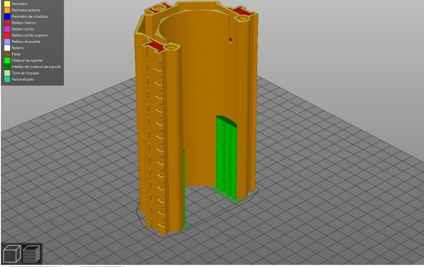 ICS CPX08 Battery Holder MOD1 3D print model_4