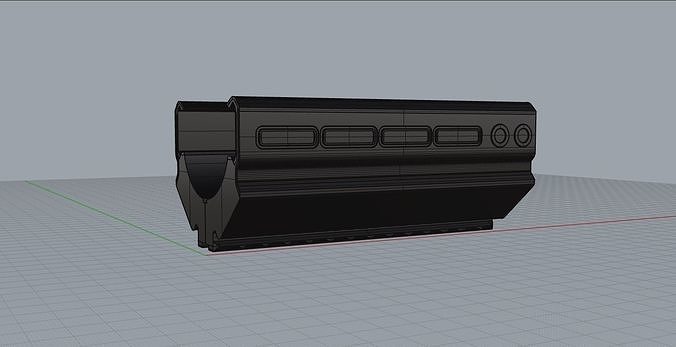 ICS CPX08 Battery Holder MOD1 3D print model