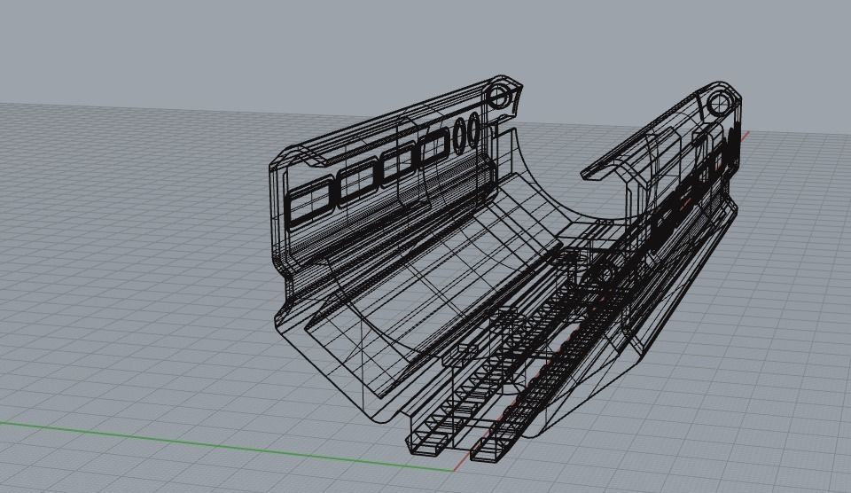 ICS CPX08 Battery Holder MOD1 3D print model_2
