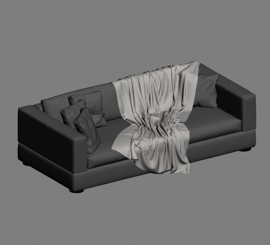 sofa 07 3D model_4