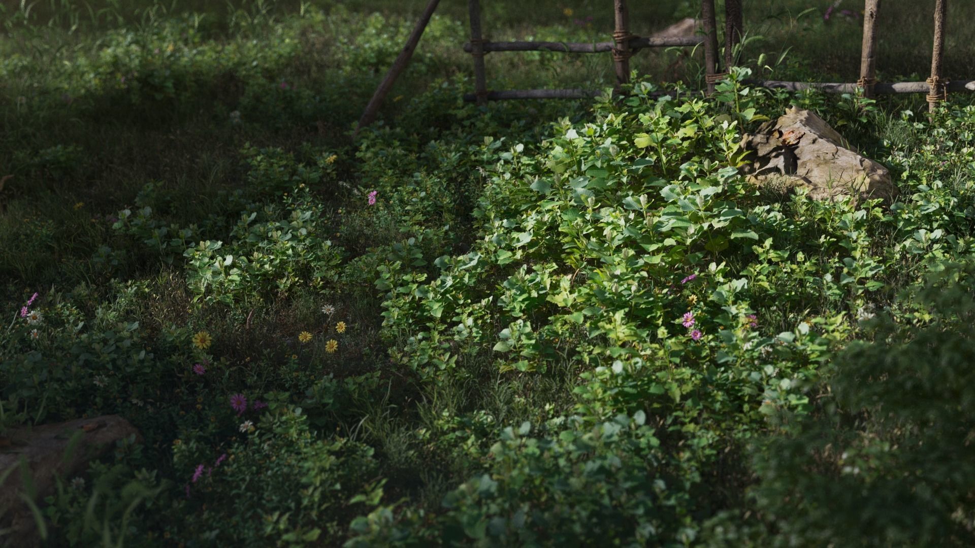 3D Grass collection vol03 Low-poly 3D model_1