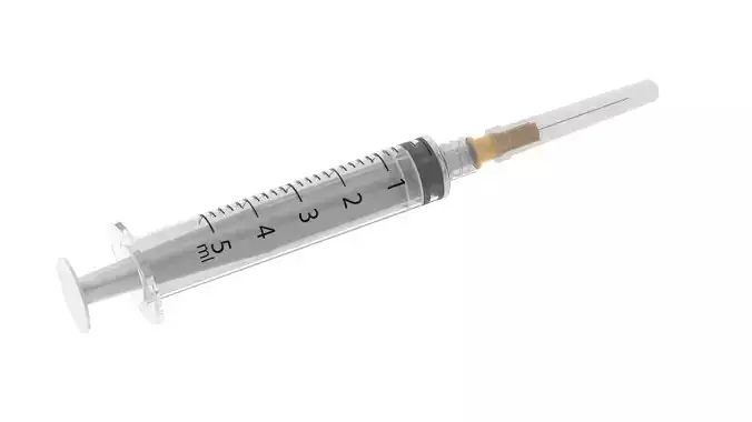  5ml Syringe 3D model