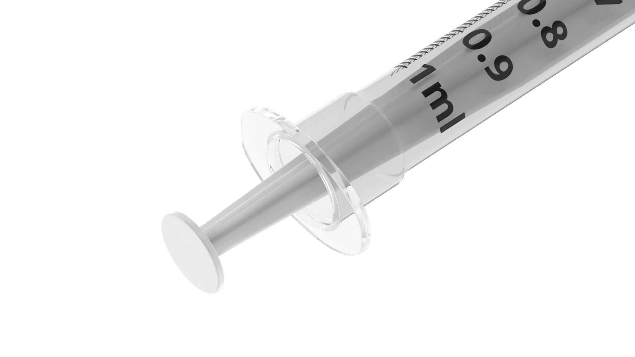 7 Syringes Collection injection syringe 3D model_15