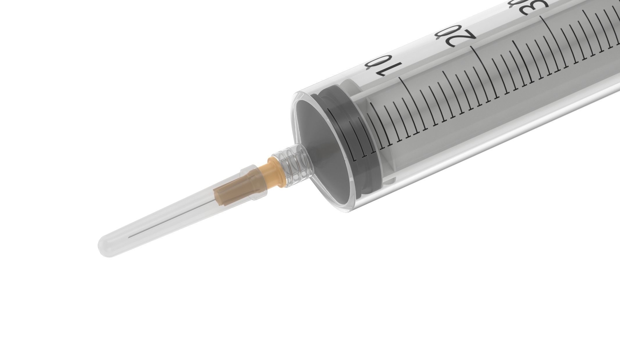 7 Syringes Collection injection syringe 3D model_59