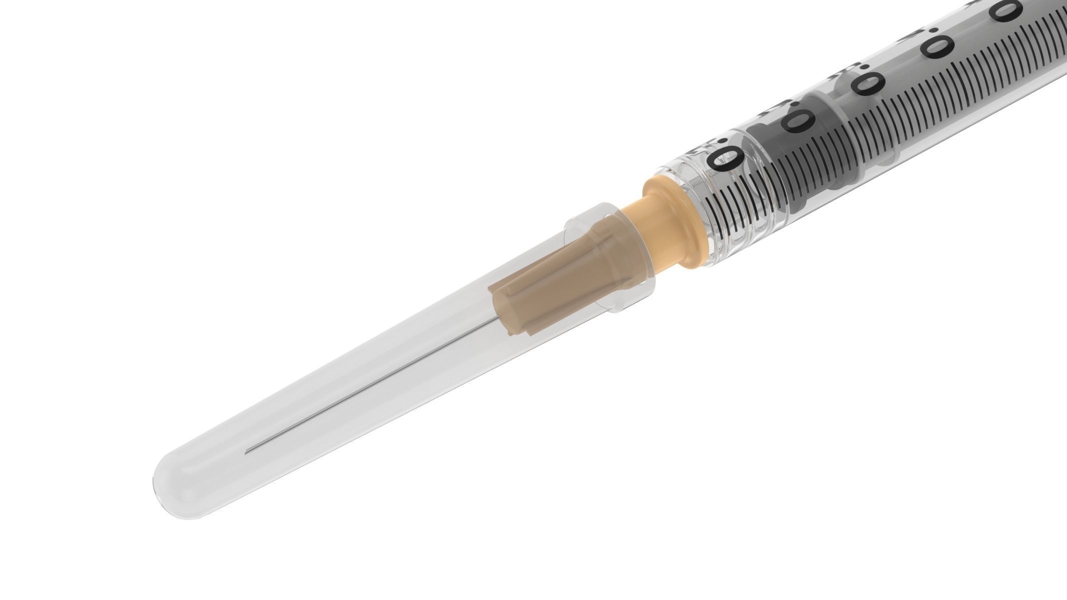 7 Syringes Collection injection syringe 3D model_14