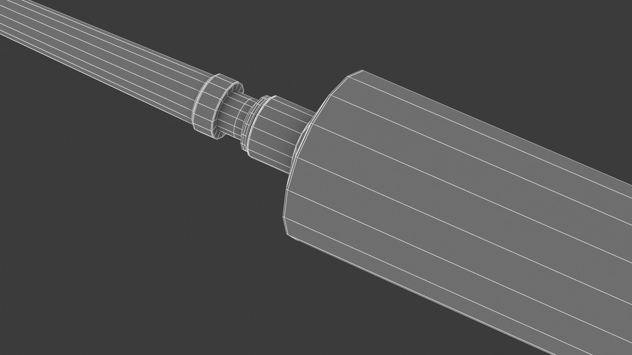 7 Syringes Collection injection syringe 3D model_31