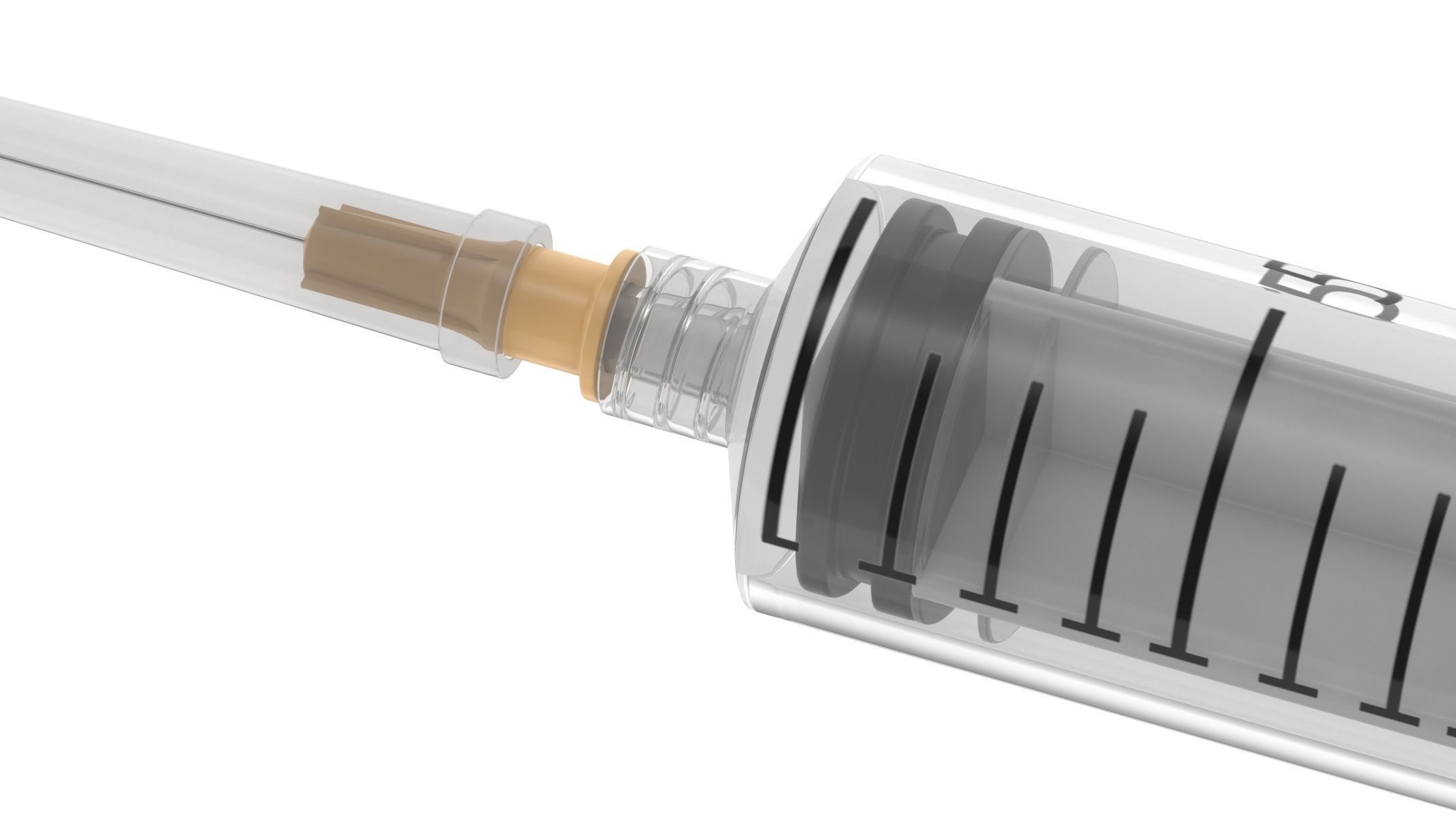 7 Syringes Collection injection syringe 3D model_26