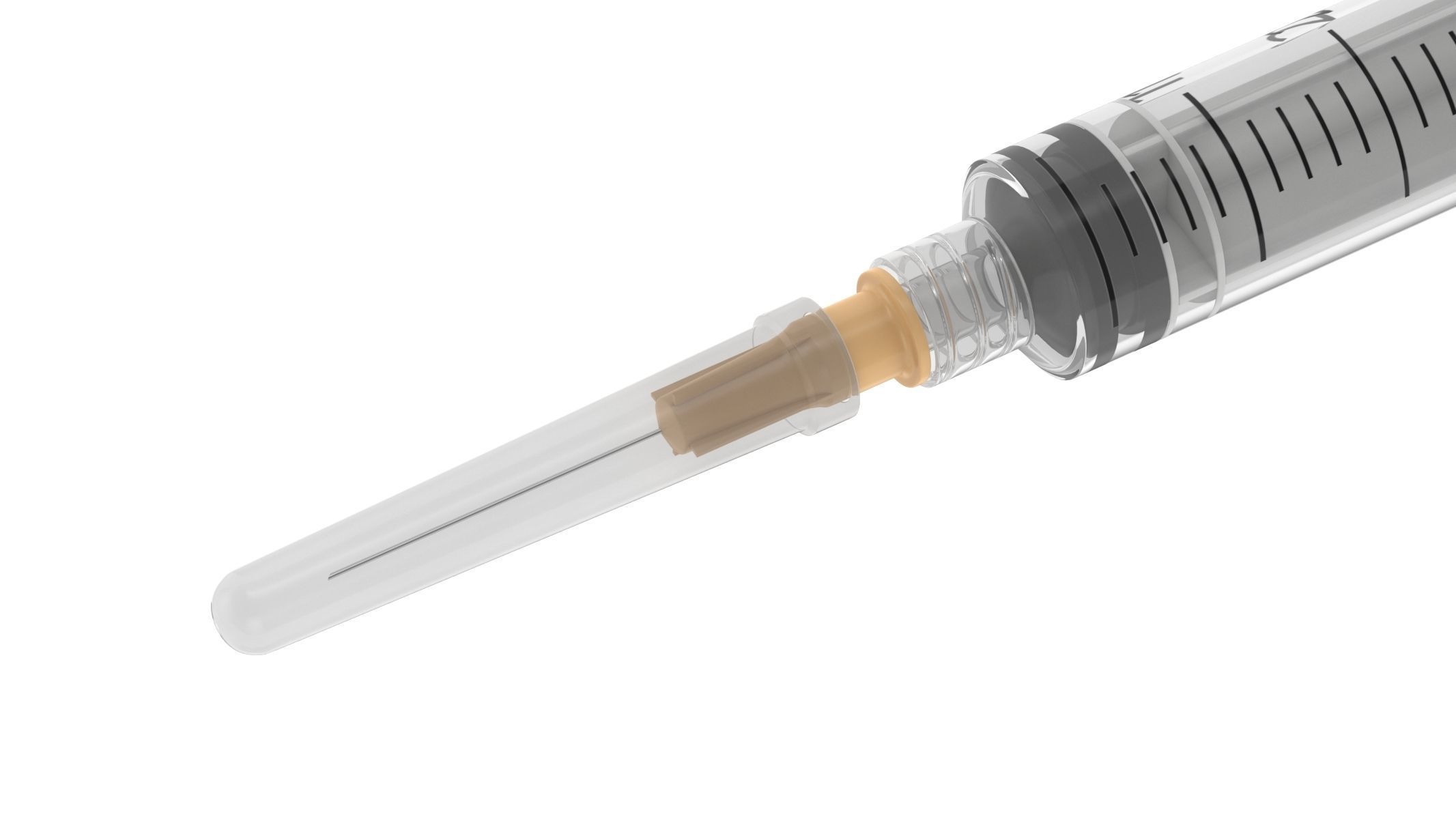 7 Syringes Collection injection syringe 3D model_54