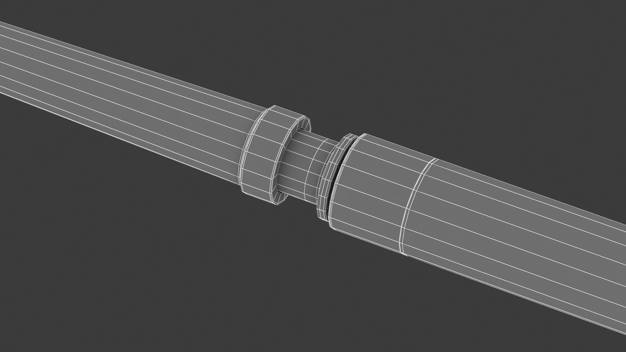 7 Syringes Collection injection syringe 3D model_21