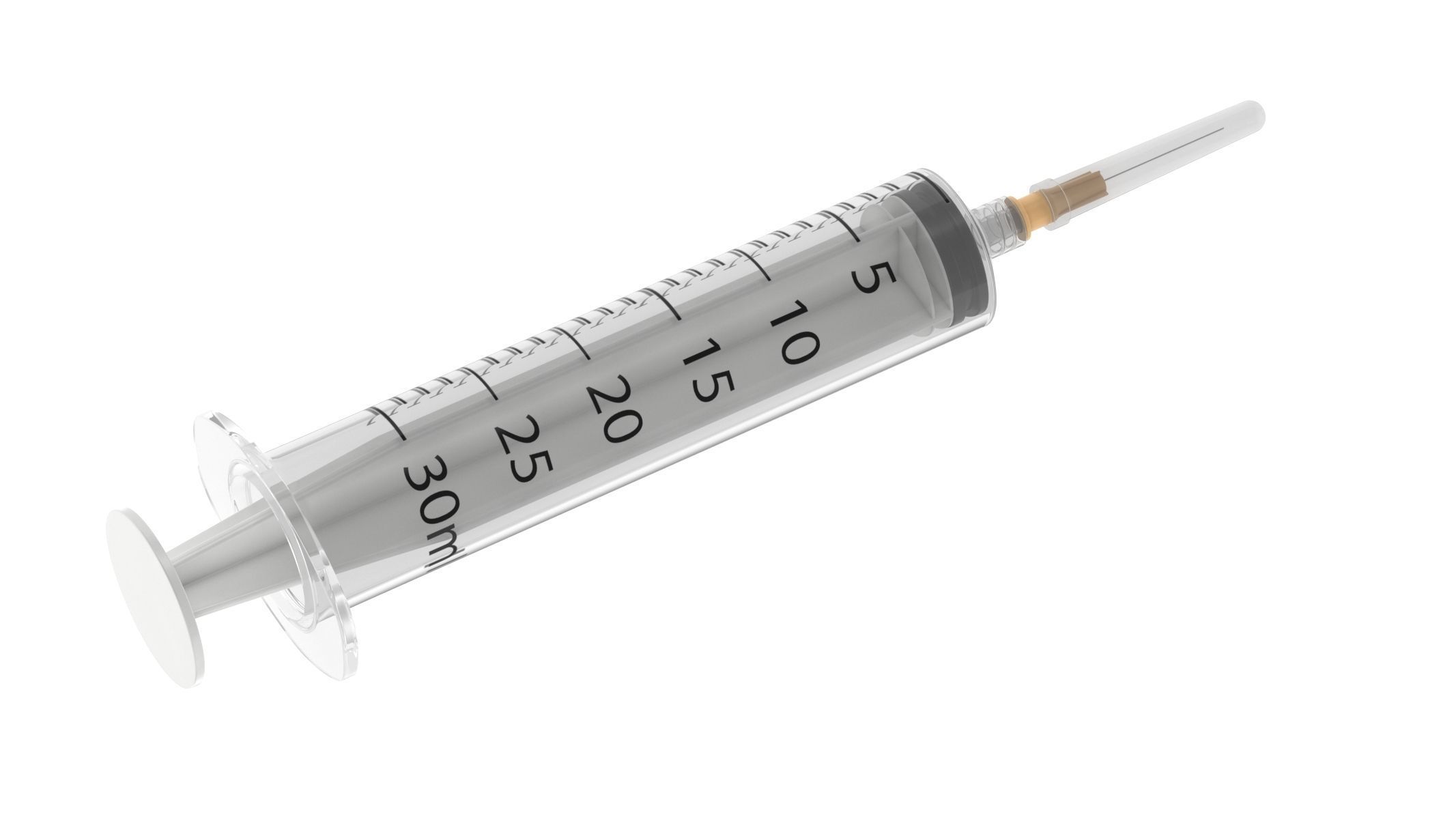 7 Syringes Collection injection syringe 3D model_32