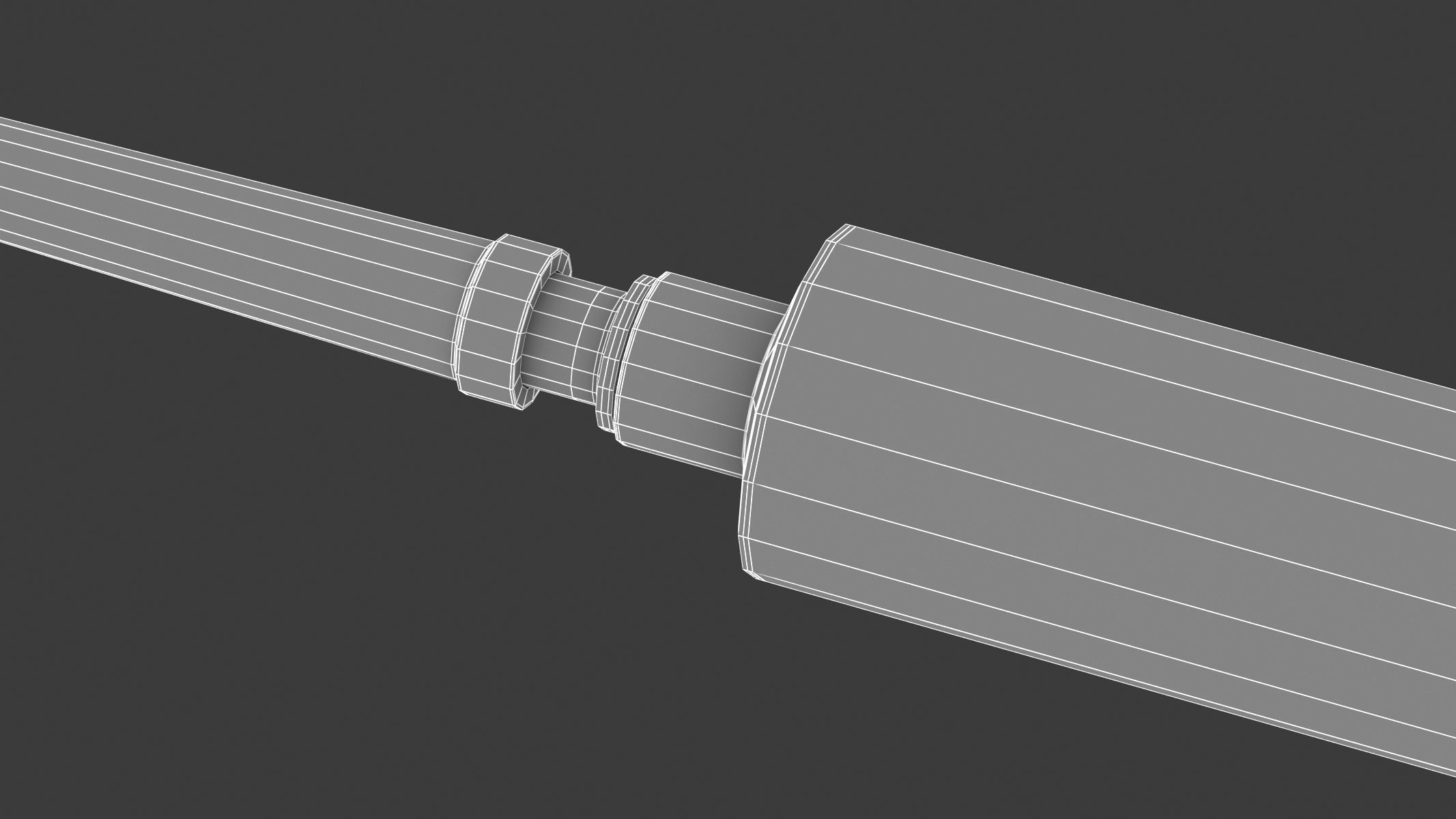 7 Syringes Collection injection syringe 3D model_11