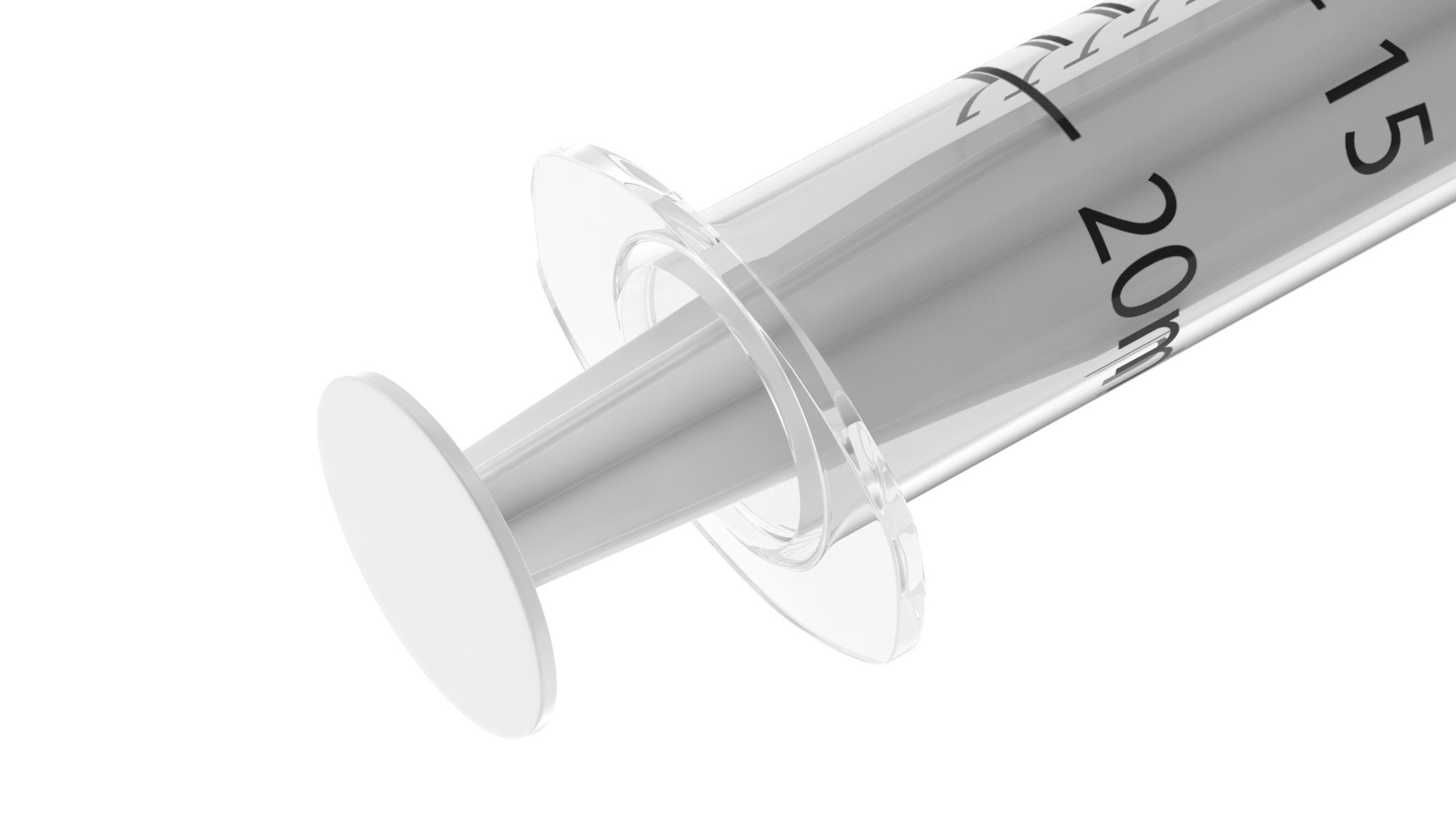 7 Syringes Collection injection syringe 3D model_25