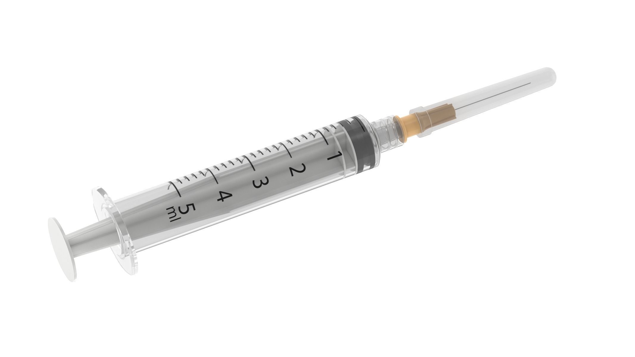 7 Syringes Collection injection syringe 3D model_52