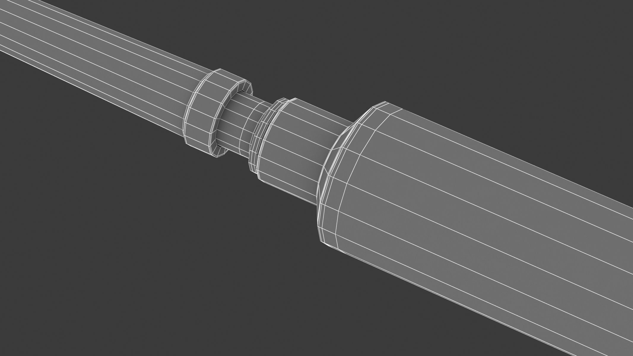 7 Syringes Collection injection syringe 3D model_71