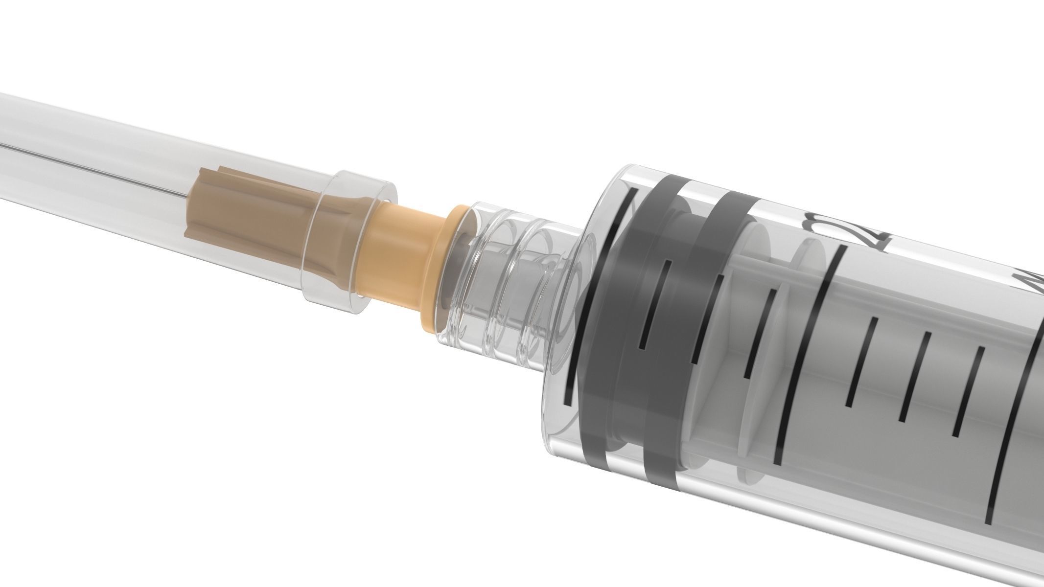 7 Syringes Collection injection syringe 3D model_6