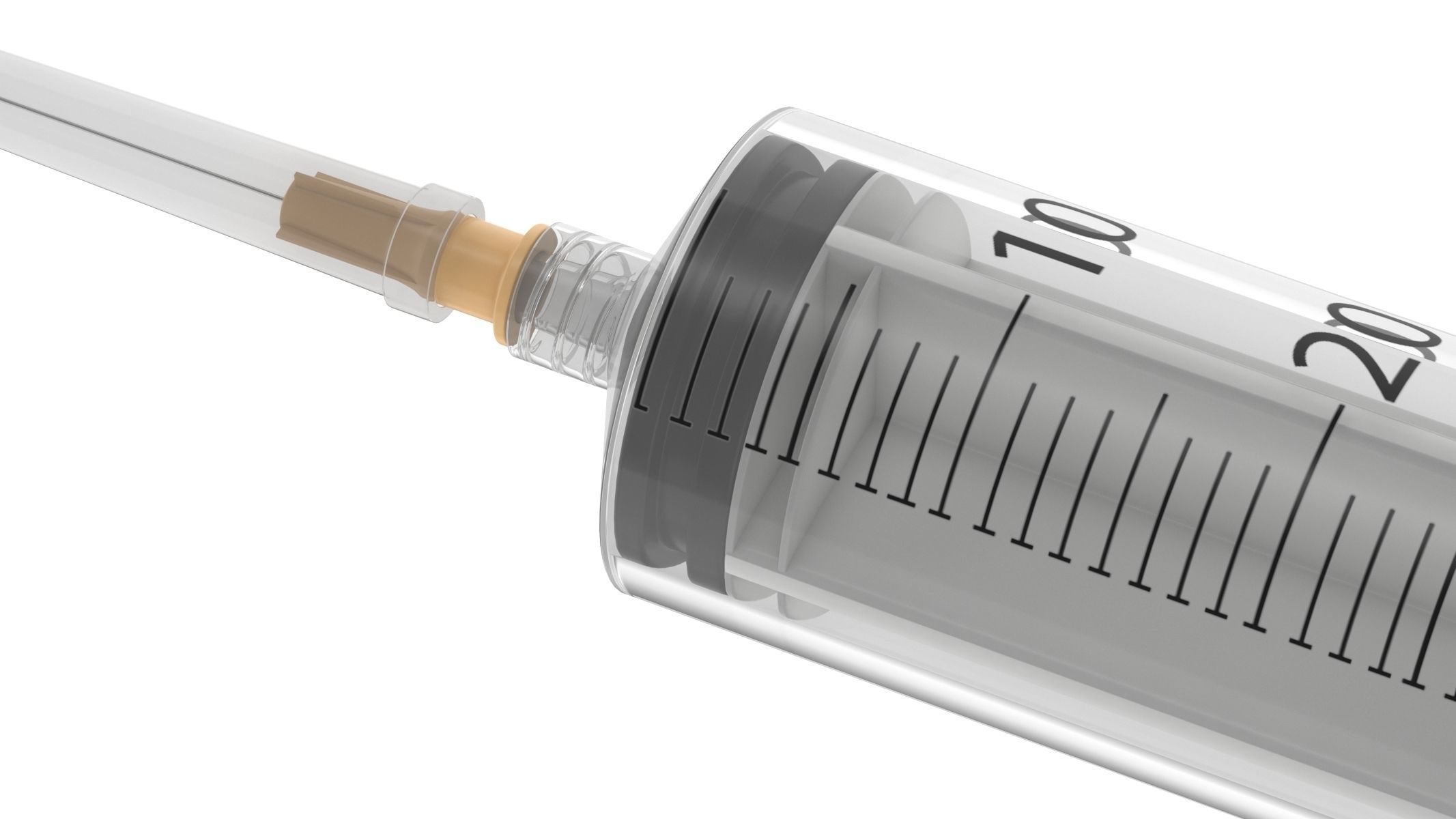 7 Syringes Collection injection syringe 3D model_61