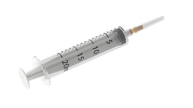 20ml Syringe 3D model