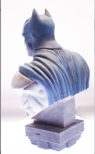 Batman Bust  Free 3D print model_9