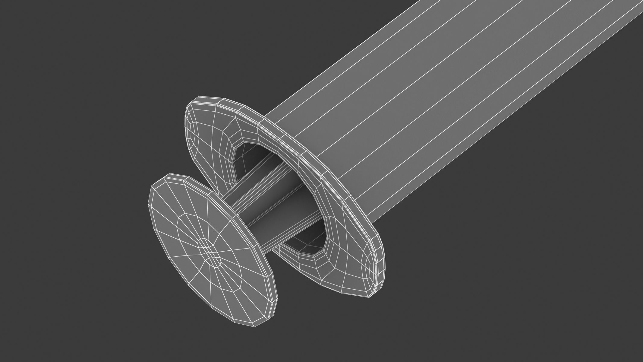 60ml Syringe 3D model_8