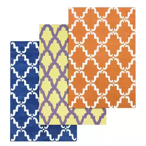 Rug Set 1701 3D model