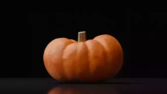 Photoreal Decorative Pumpkin Scan 06 3D model
