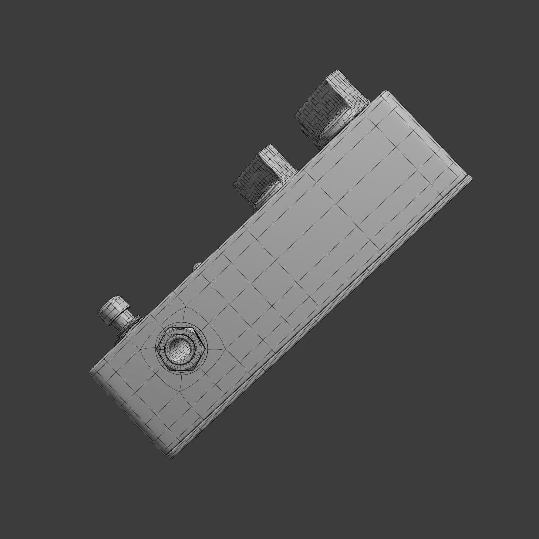 Jam Pedals Delay Llama 3D model_16