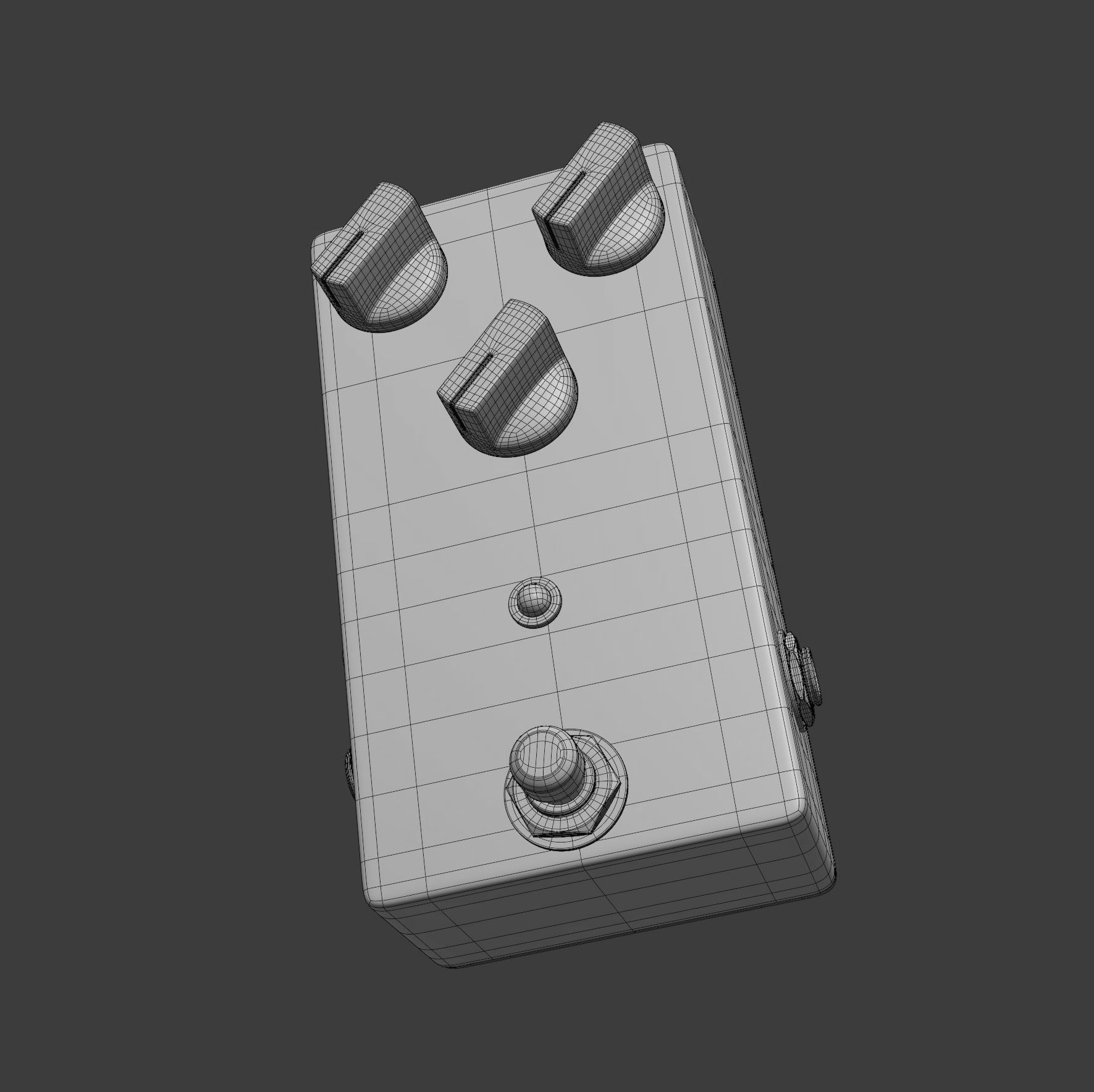 Jam Pedals Delay Llama 3D model_18