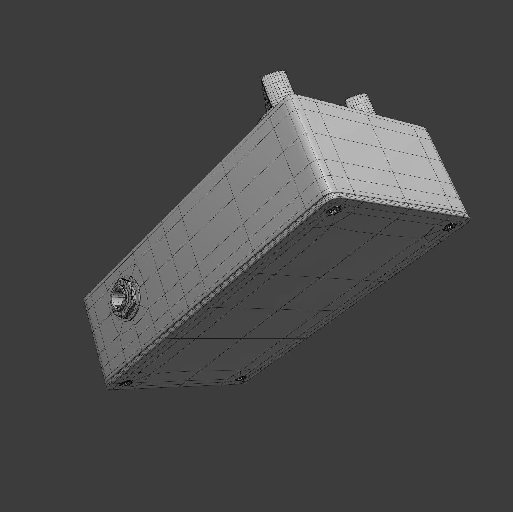 Jam Pedals Delay Llama 3D model_15