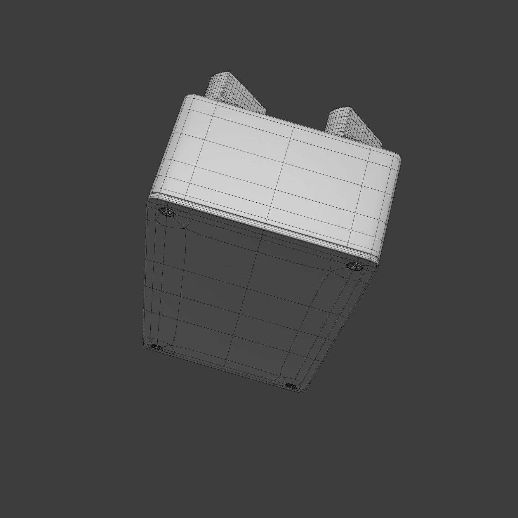 Jam Pedals Delay Llama 3D model_14