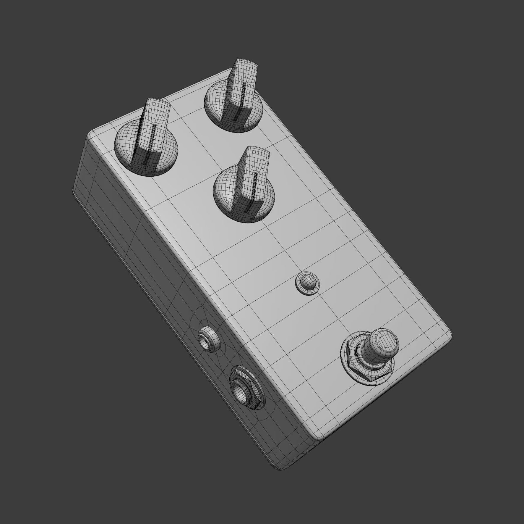 Jam Pedals Delay Llama 3D model_19