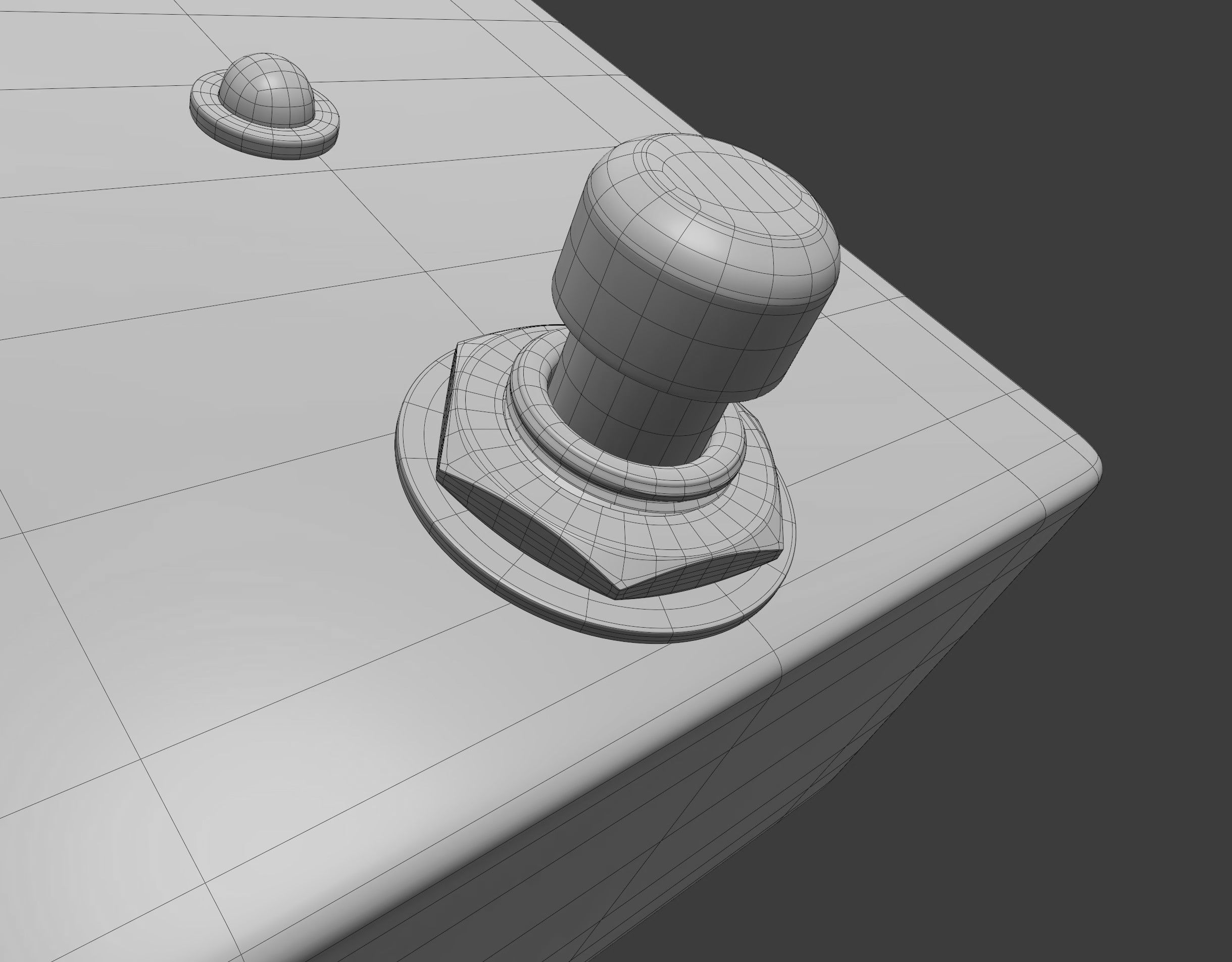 Jam Pedals Delay Llama 3D model_8