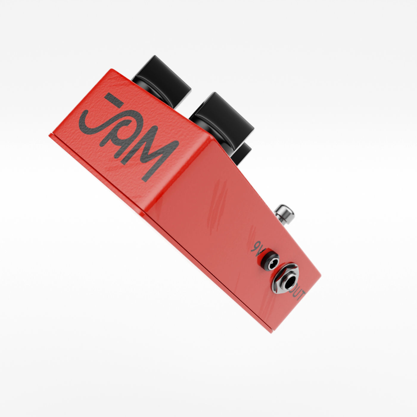 Jam Pedals Delay Llama 3D model_2