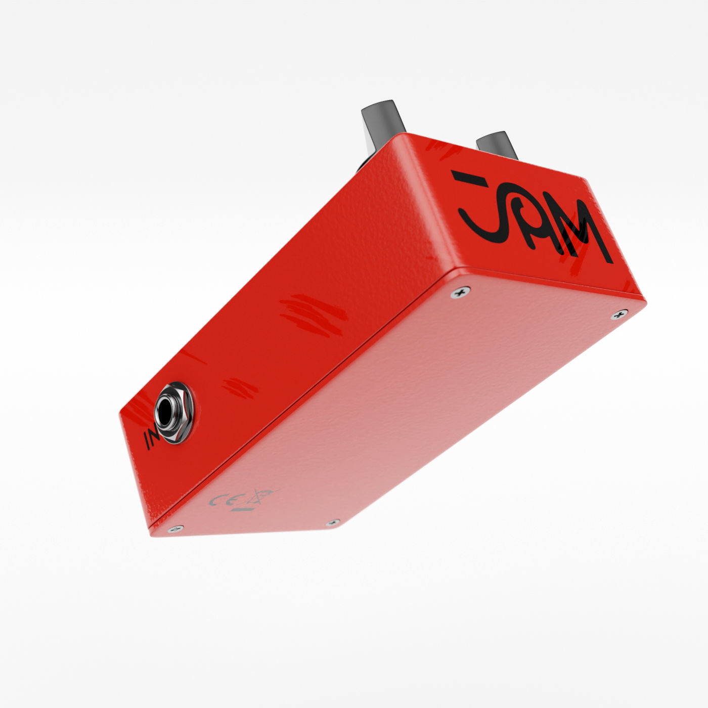 Jam Pedals Delay Llama 3D model_4
