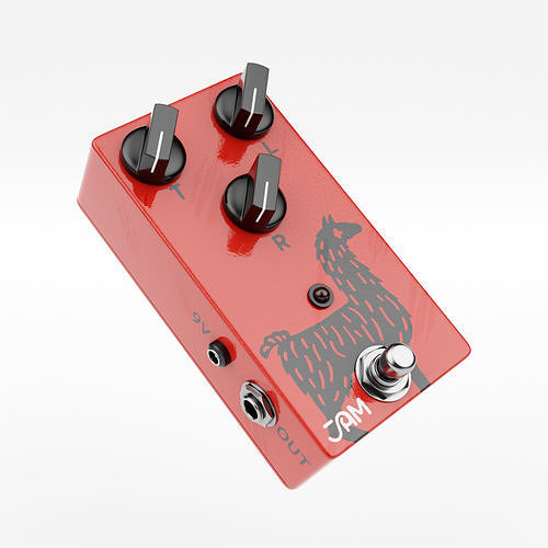 Jam Pedals Delay Llama 3D model