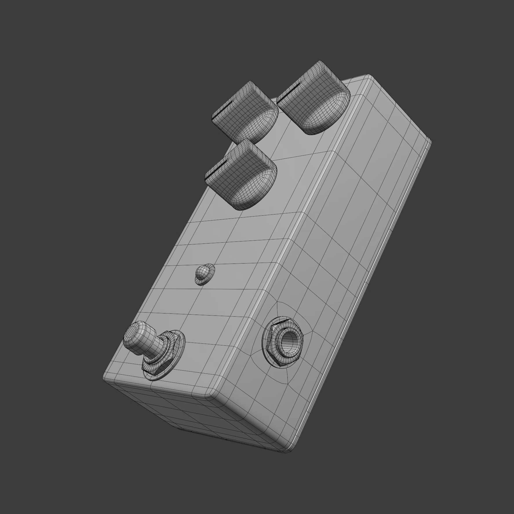 Jam Pedals Delay Llama 3D model_17