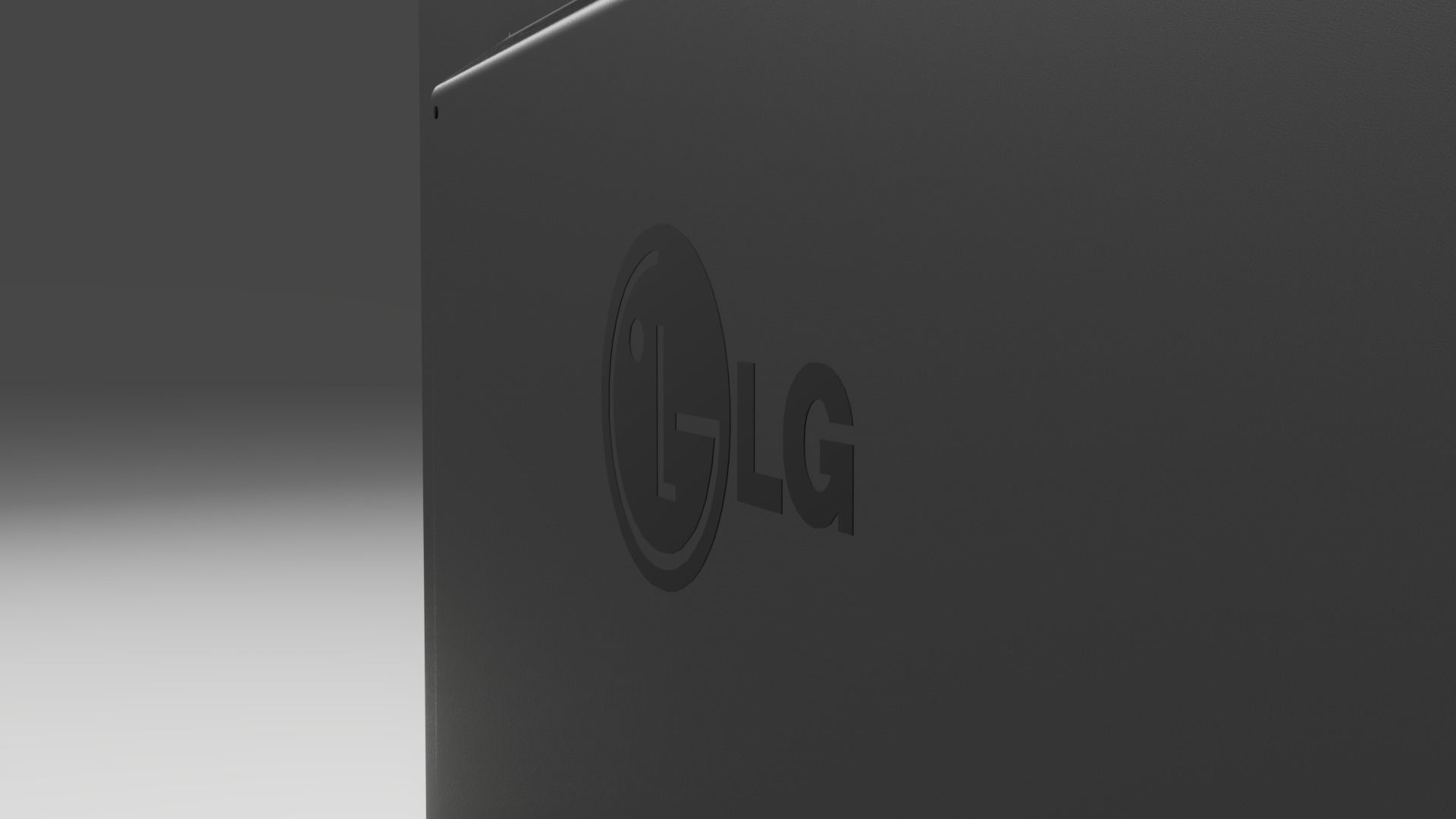 LG Monitor 3D model_9