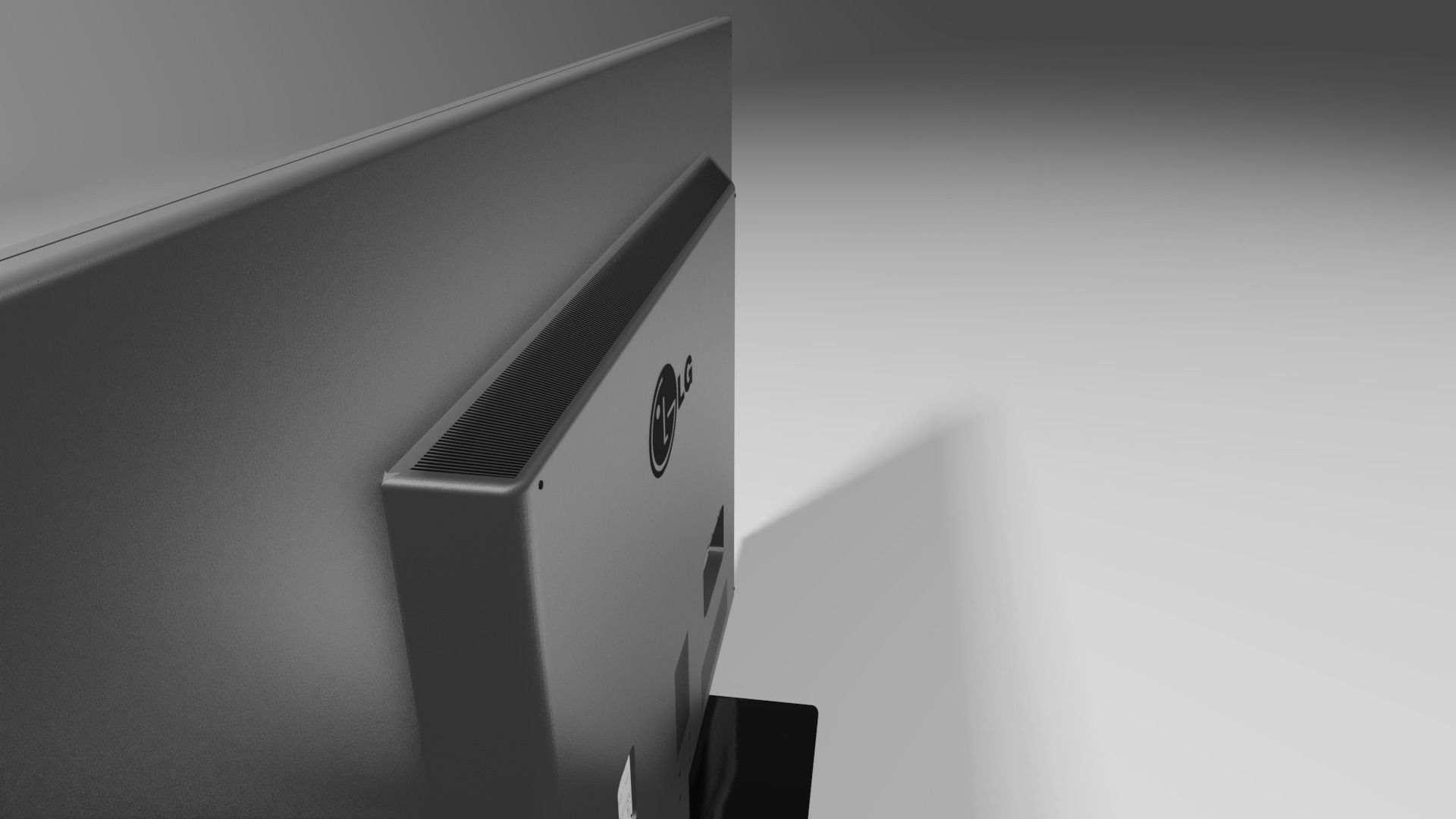 LG Monitor 3D model_4