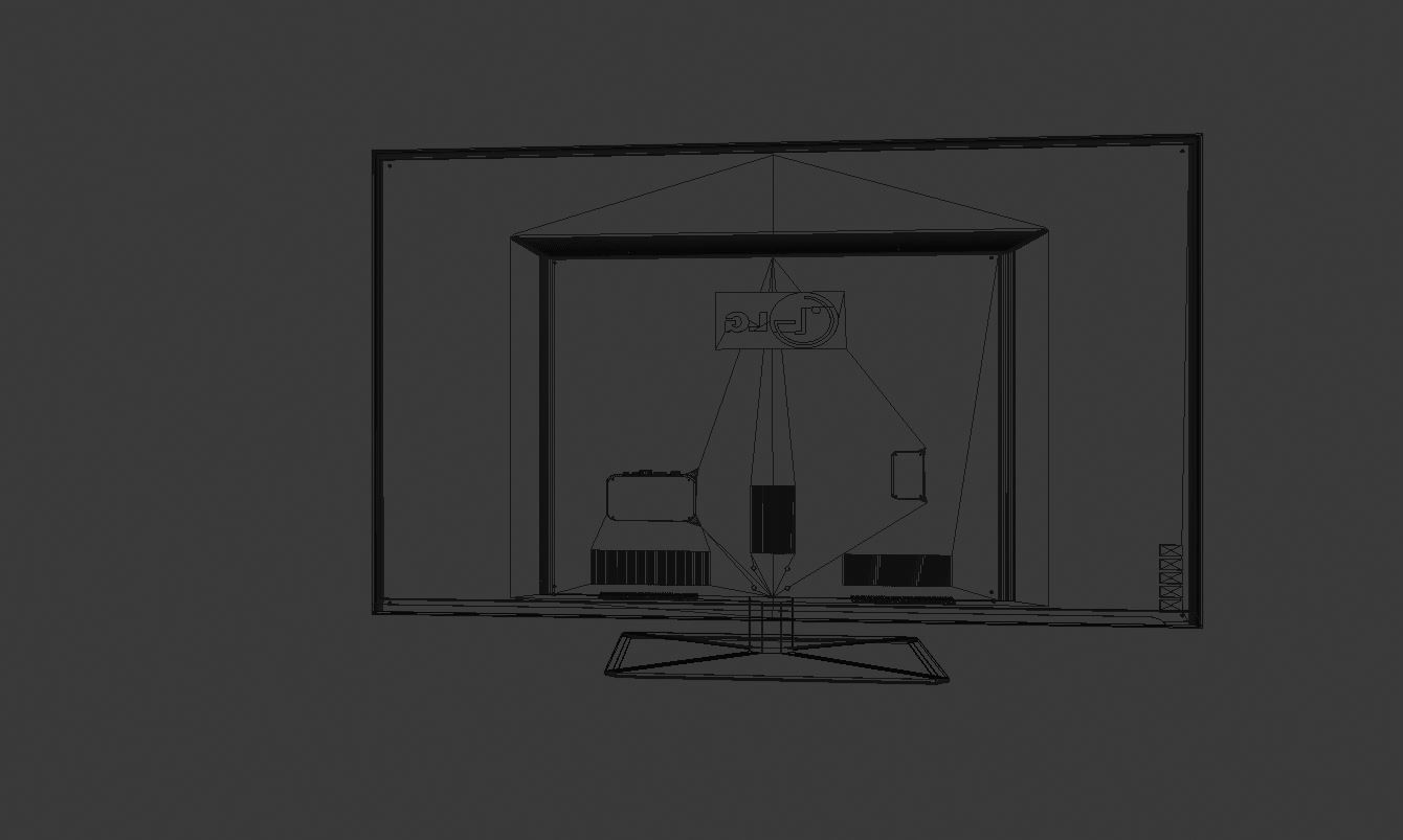 LG Monitor 3D model_16