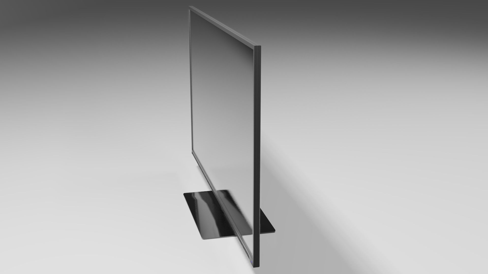 LG Monitor 3D model_3