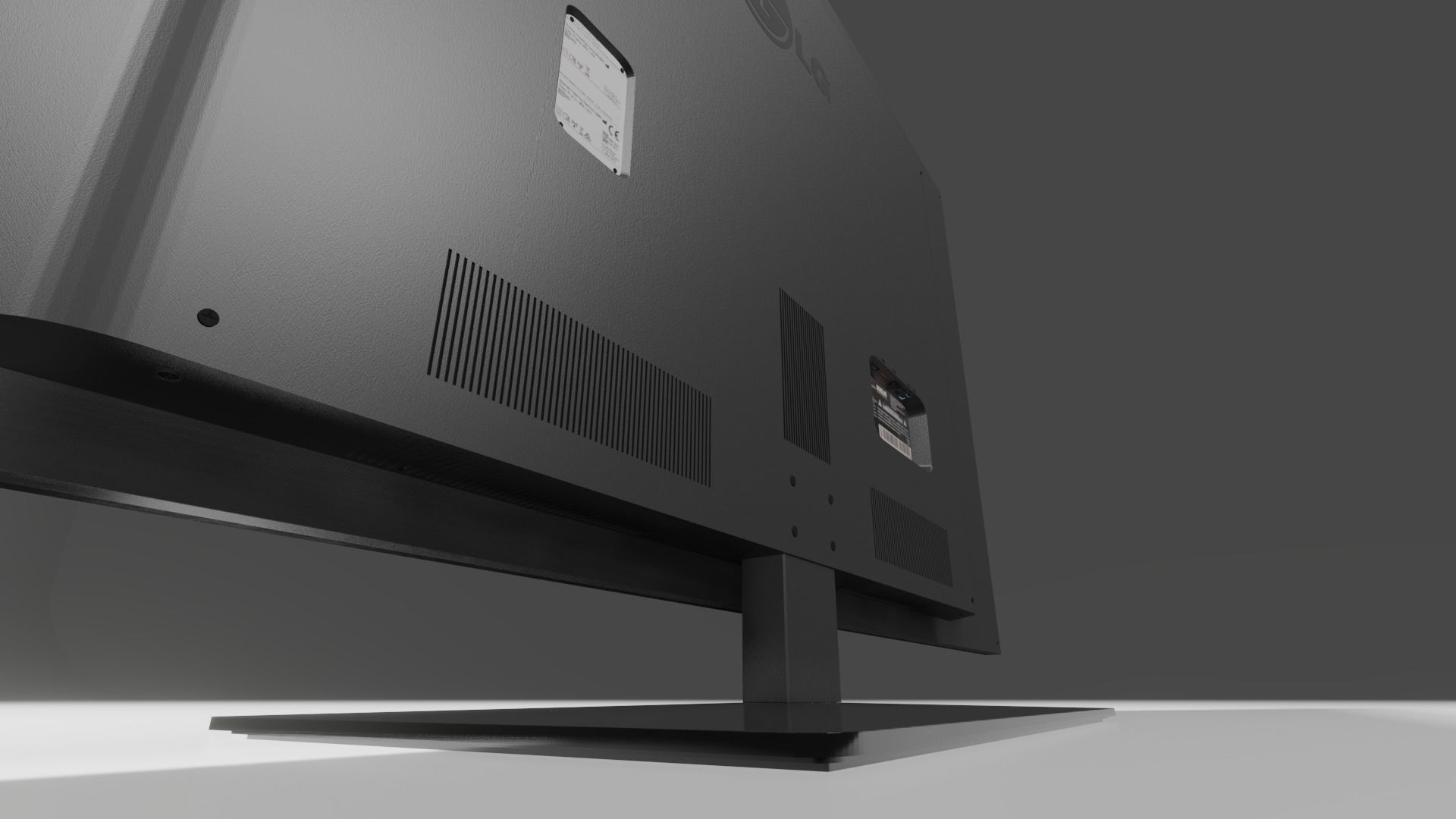 LG Monitor 3D model_13