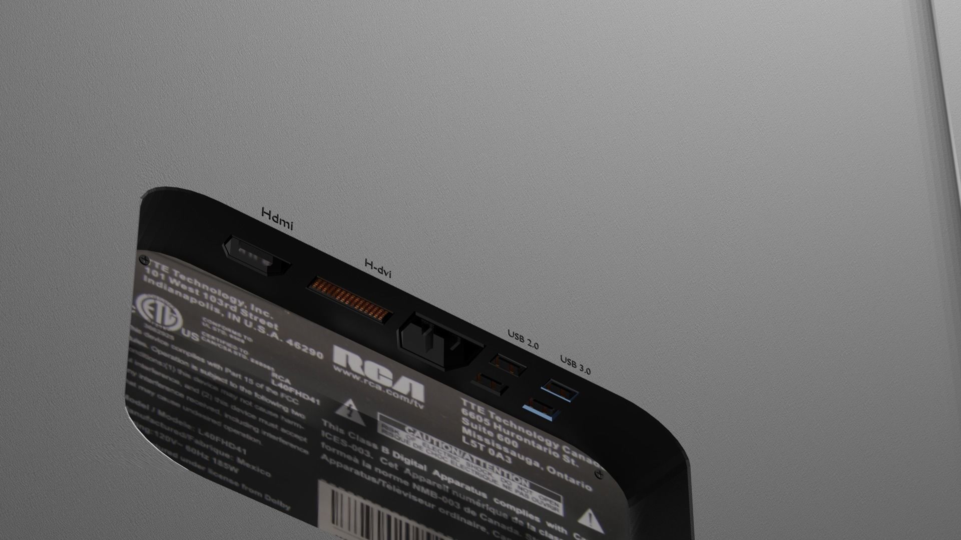 LG Monitor 3D model_10