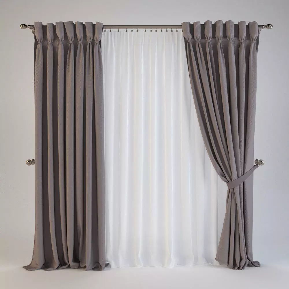 Curtain 15 3D model_0
